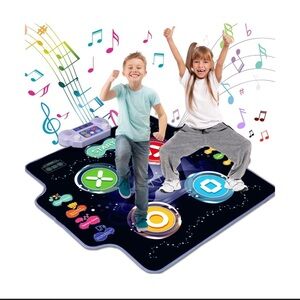 Joyjoz Starlit Promenade Dance Mat Arcade Style Pad Portable Wireless Player NEW